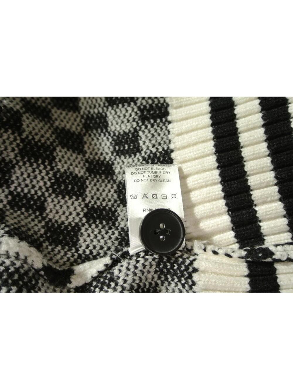 NEW, Dressed in Lala Get What I Want Grandpa Check Cardigan Sz S/M #T3893 - Picture 7 of 8